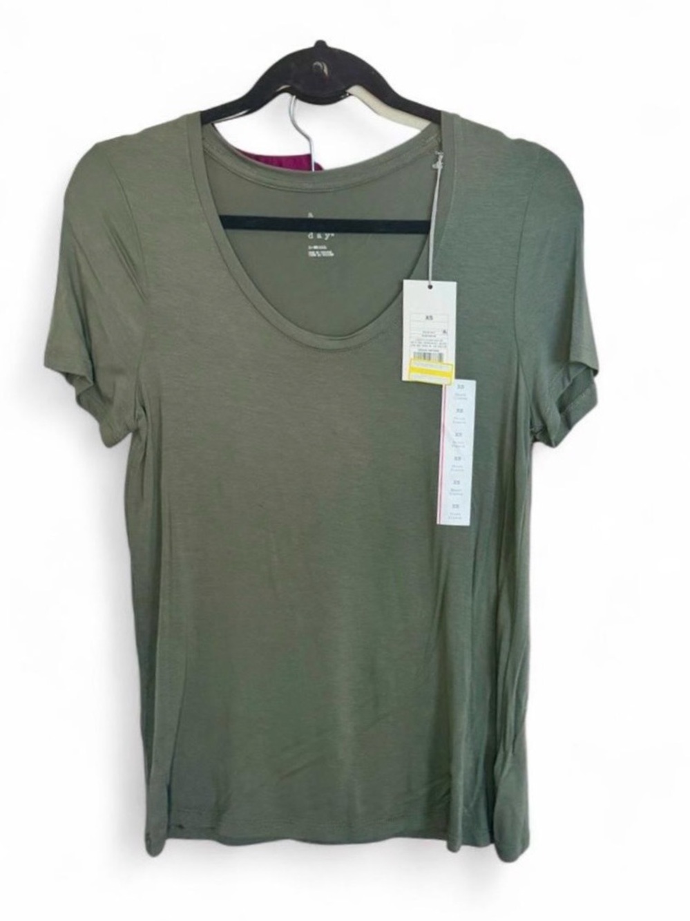 A New Day Sage Olive Green Oversized T-Shirt Sz XS
NWT
